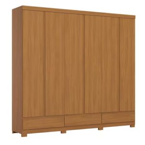 Guarda-Roupa Casal Imperial 6 Portas 9 Gavetas Henn | WS Móveis