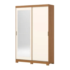 Guarda-Roupa Solteiro Lucca 2 Portas de Correr Flex HENN | WS Móveis